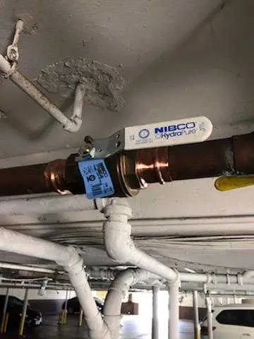 Copper pipe repair and valve work for Backflow Testing in Marietta